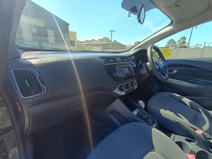 2016 Kia Rio S UB MY16 Aurora Black