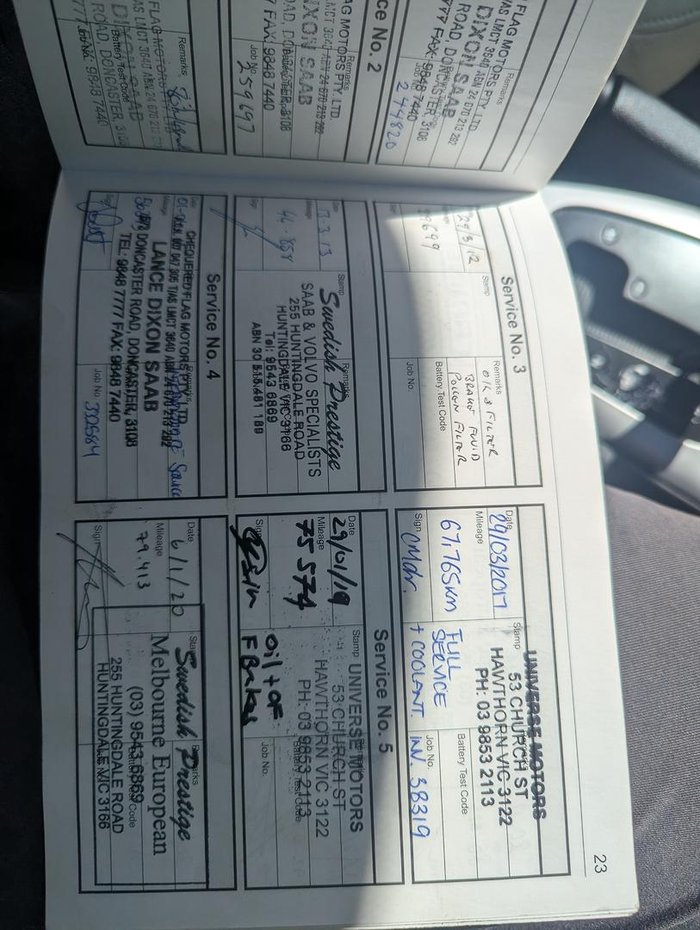 2005 Saab 9-3 Aero 442 MY05 Blue