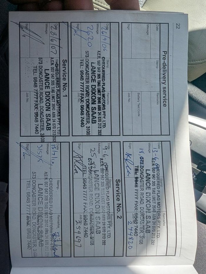 2005 Saab 9-3 Aero 442 MY05 Blue