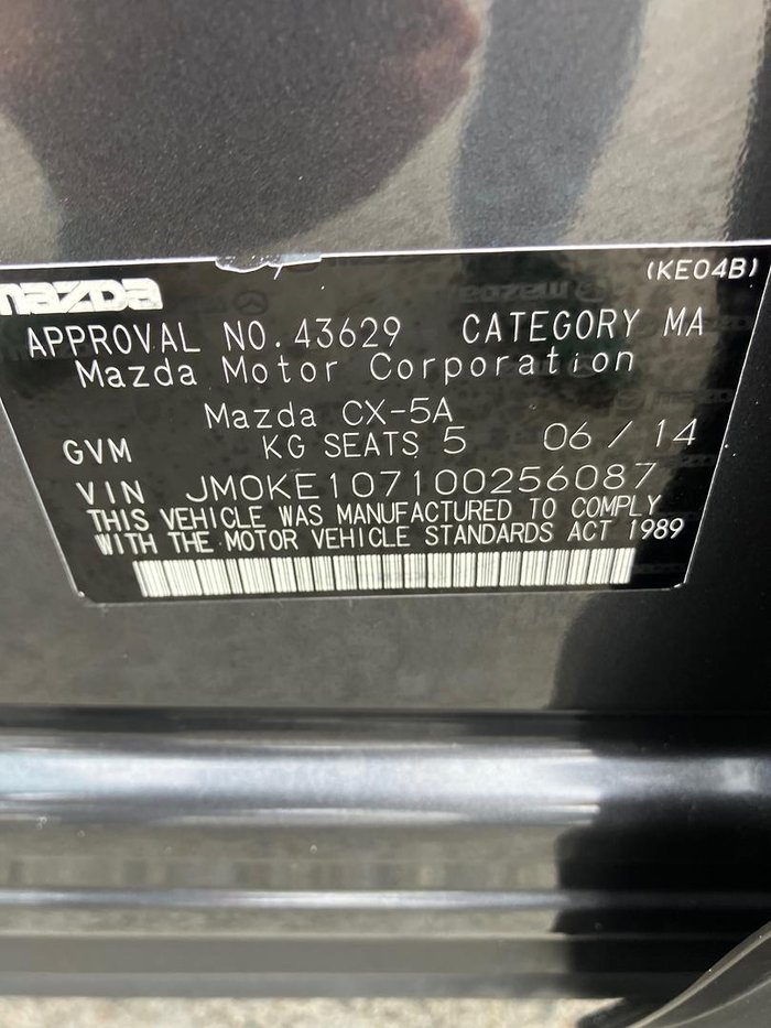 2014 Mazda CX-5 Maxx KE Series MY14 Meteor Grey