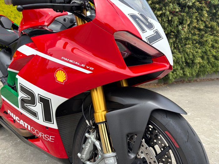 2024 DUCATI PANIGALE V2 BAYLISS 20TH ANNIV Red