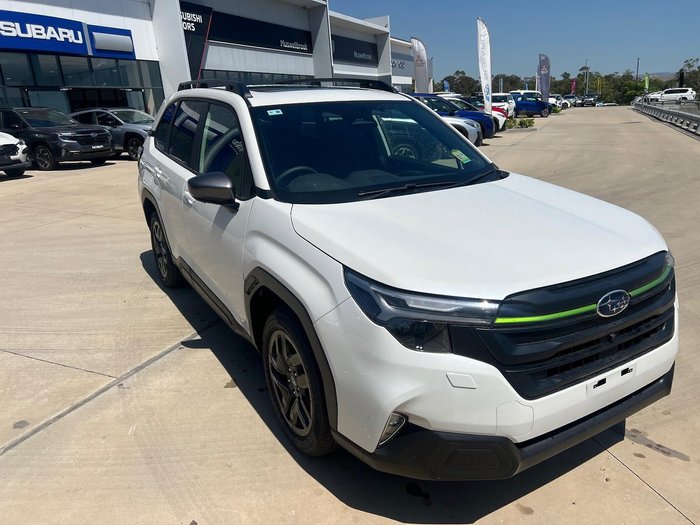 2025 Subaru Forester Sport S6 MY26 AWD Crystal White