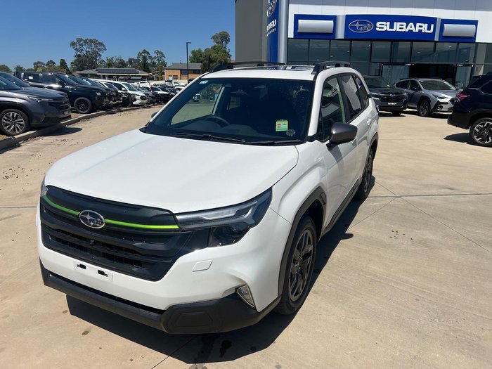 2025 Subaru Forester Sport S6 MY26 AWD Crystal White