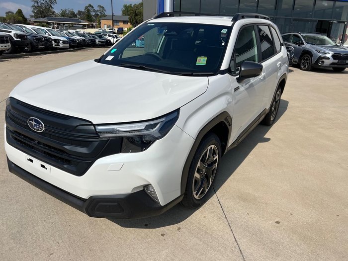 2025 Subaru Forester Hybrid S6 MY26 AWD Crystal White