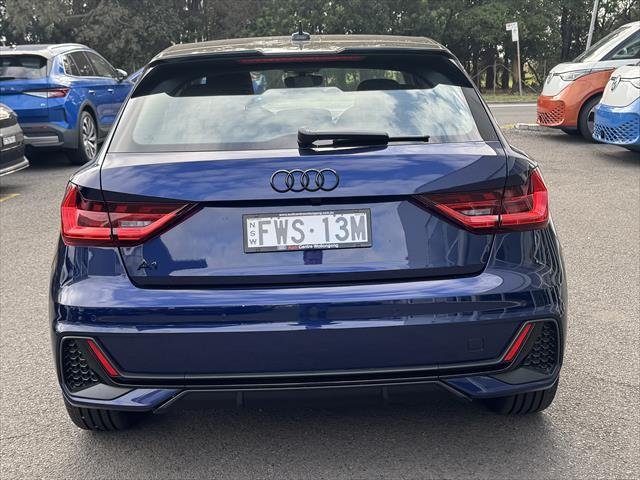 2025 Audi A1 35 TFSI S line edition GB MY25 Navarra Blue