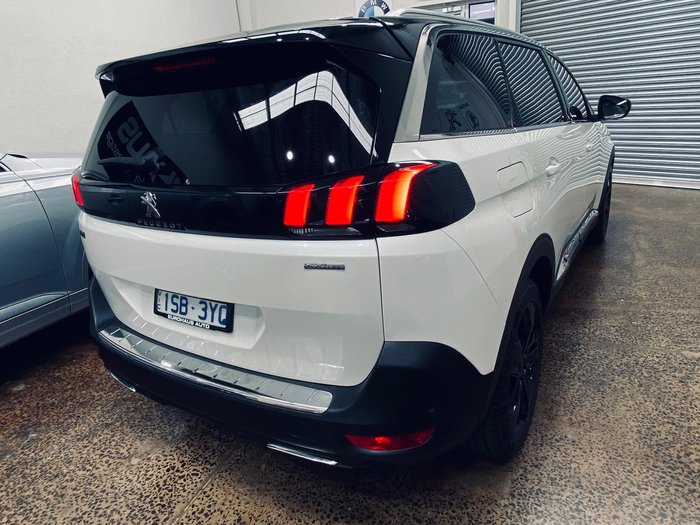 2018 Peugeot 5008 GT Line P87 MY19 Pearl White