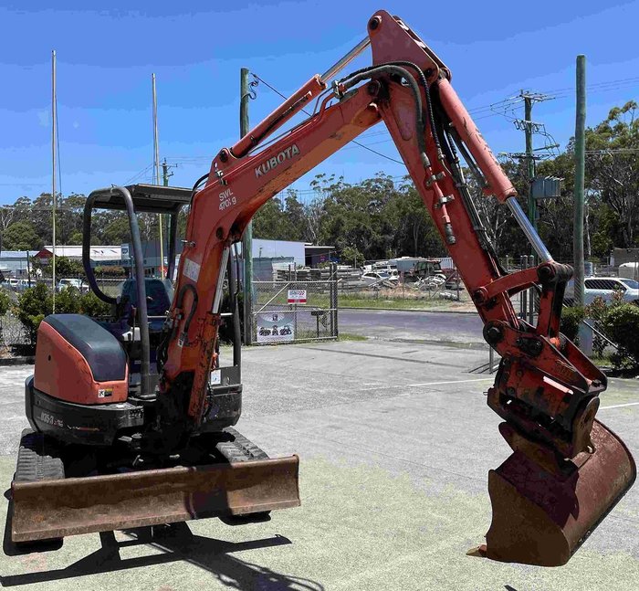 0 Kubota U35-3S2 Mini Excavator ORANGE