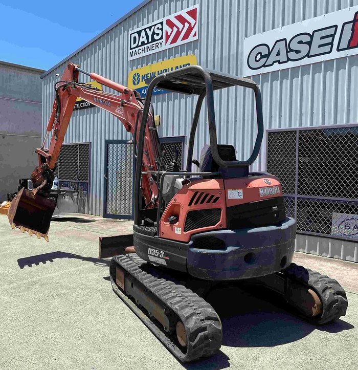 0 Kubota U35-3S2 Mini Excavator ORANGE