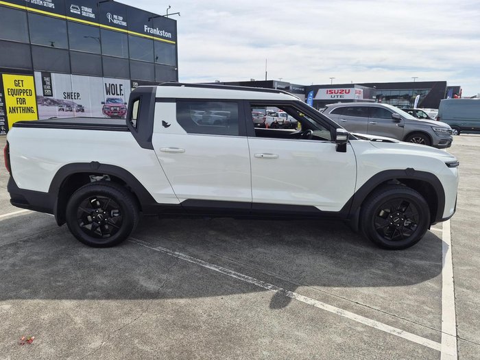 2025 KGM Musso EV 2WD Black Edge O100 MY26 Grand White