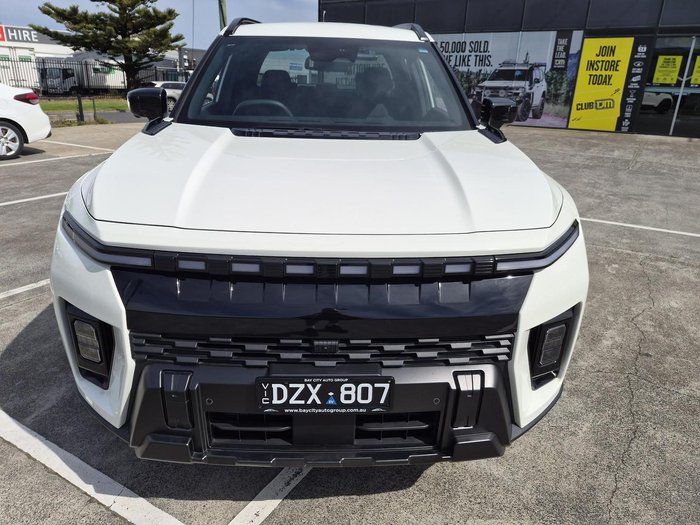 2025 KGM Musso EV 2WD Black Edge O100 MY26 Grand White