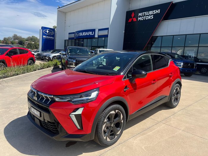 2025 Mitsubishi ASX Exceed XE MY25 Sunrise Red with Onyx Black Roof
