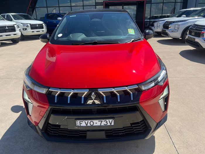 2025 Mitsubishi ASX Exceed XE MY25 Sunrise Red with Onyx Black Roof