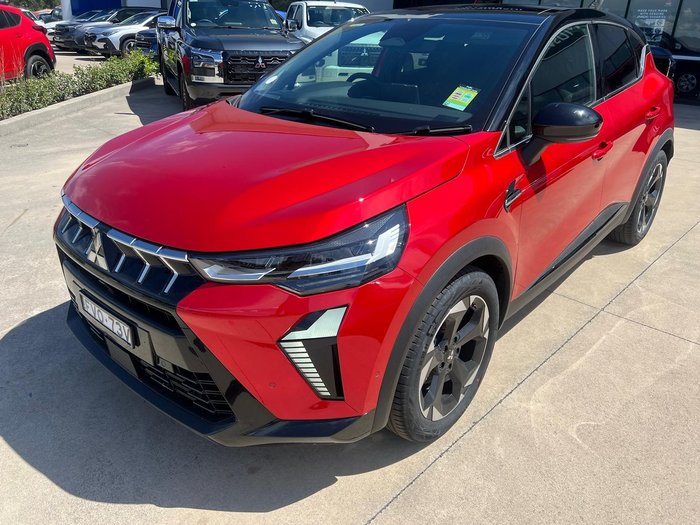 2025 Mitsubishi ASX Exceed XE MY25 Sunrise Red with Onyx Black Roof