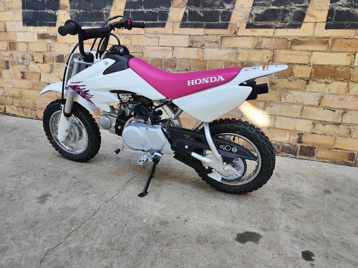 2026 HONDA CRF50F MINI BIKE WHITE