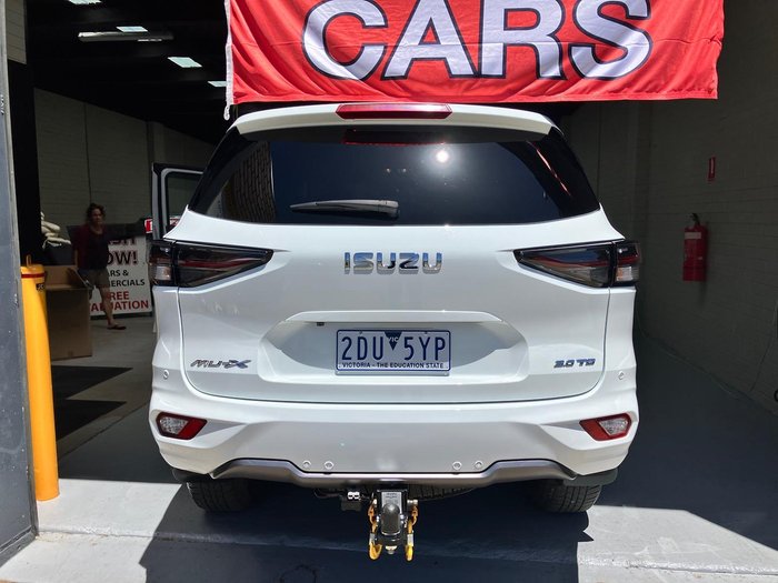 2023 Isuzu MU-X LS-U MY23 4X4 Dual Range Mineral White