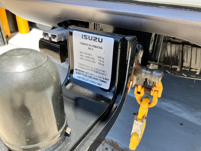 2023 Isuzu MU-X LS-U MY23 4X4 Dual Range Mineral White