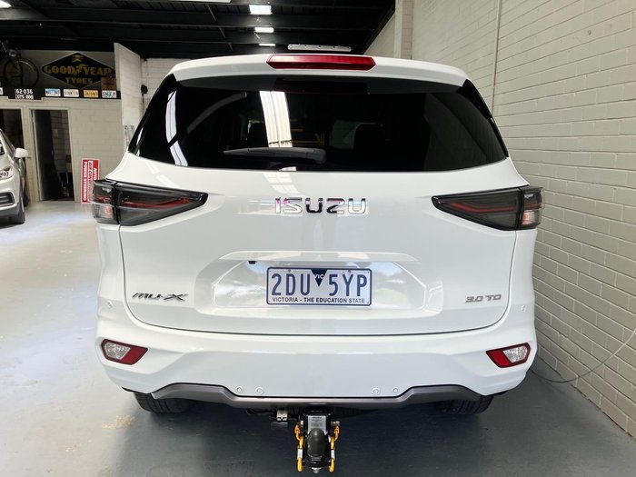 2023 Isuzu MU-X LS-U MY23 4X4 Dual Range Mineral White