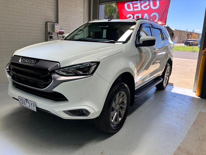 2023 Isuzu MU-X LS-U MY23 4X4 Dual Range Mineral White