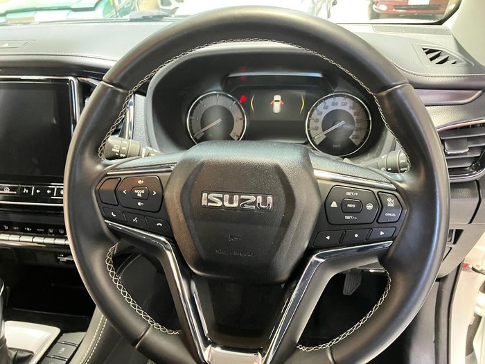 2023 Isuzu MU-X LS-U MY23 4X4 Dual Range Mineral White