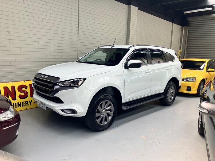 2023 Isuzu MU-X LS-U MY23 4X4 Dual Range Mineral White