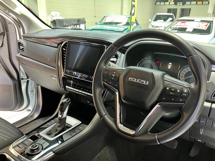 2023 Isuzu MU-X LS-U MY23 4X4 Dual Range Mineral White