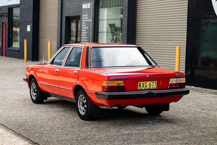 1980 Ford Cortina GL TF Red Pepper