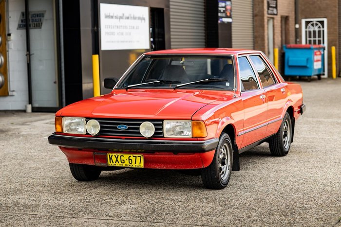 1980 Ford Cortina GL TF Red Pepper