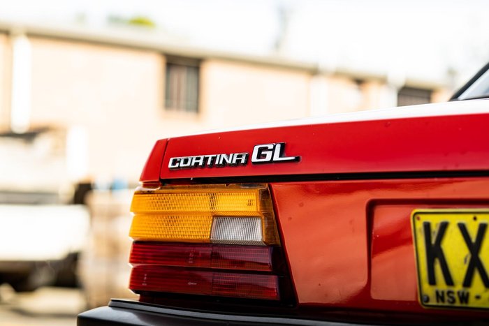1980 Ford Cortina GL TF Red Pepper