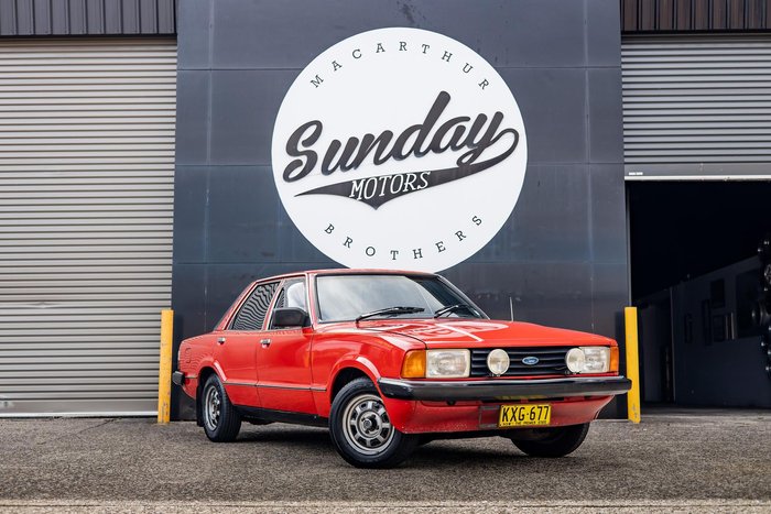 1980 Ford Cortina GL TF Red Pepper