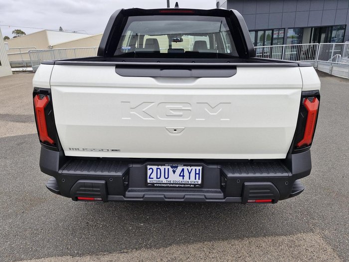 2025 KGM Musso EV AWD O100 MY26 AWD Grand White