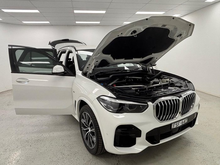 2021 BMW X5 xDrive40i M Sport G05 4X4 Constant Alpine White