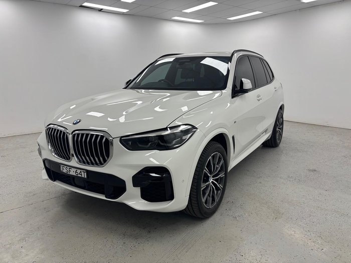 2021 BMW X5 xDrive40i M Sport G05 4X4 Constant Alpine White