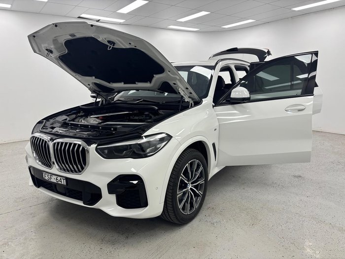 2021 BMW X5 xDrive40i M Sport G05 4X4 Constant Alpine White