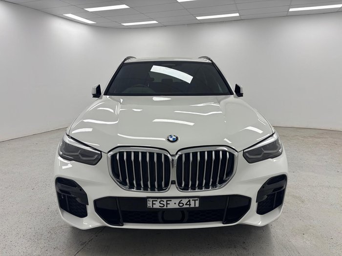 2021 BMW X5 xDrive40i M Sport G05 4X4 Constant Alpine White