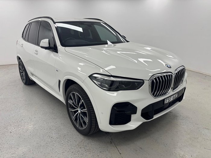 2021 BMW X5 xDrive40i M Sport G05 4X4 Constant Alpine White