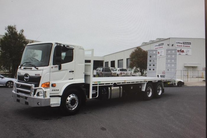 2018 Hino Fm 2635 2635 WHITE