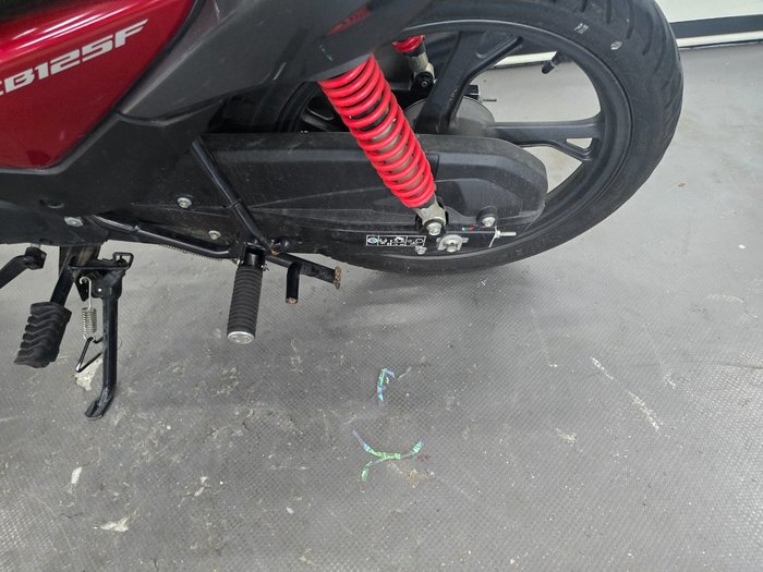 2023 Honda CB125F (CBF125) Red