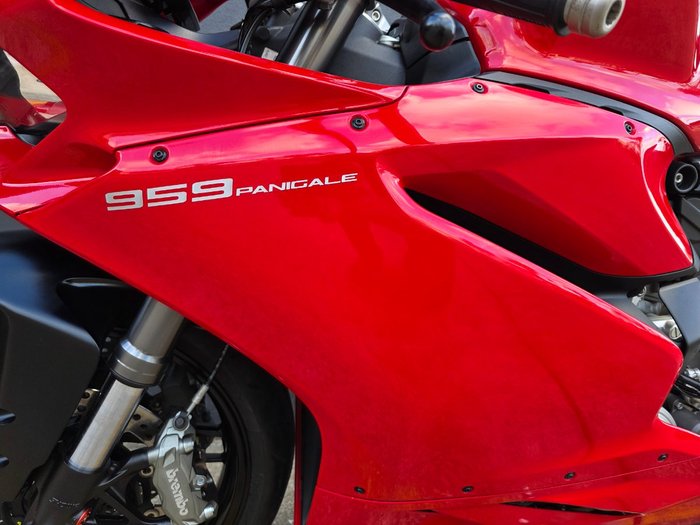 2018 DUCATI 959 PANIGALE CORSE RED