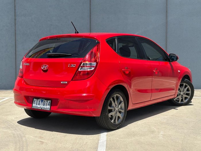2010 Hyundai i30 Trophy FD MY11 Shine Red