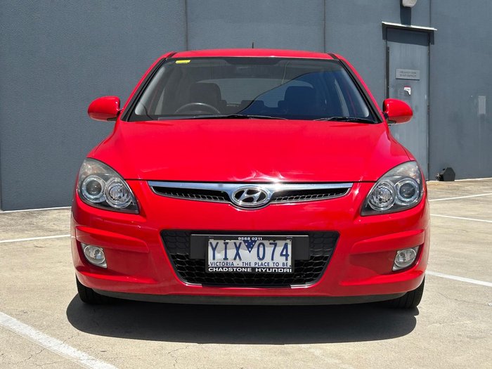 2010 Hyundai i30 Trophy FD MY11 Shine Red
