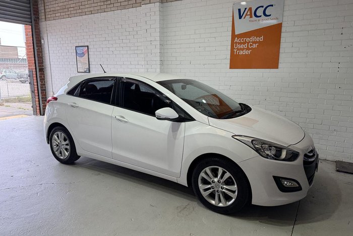 2014 Hyundai i30 Trophy GD2 MY14 Creamy White