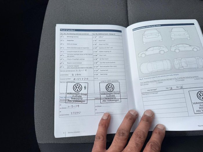 2016 Volkswagen Golf 92TSI Trendline 7 MY17 Pure White