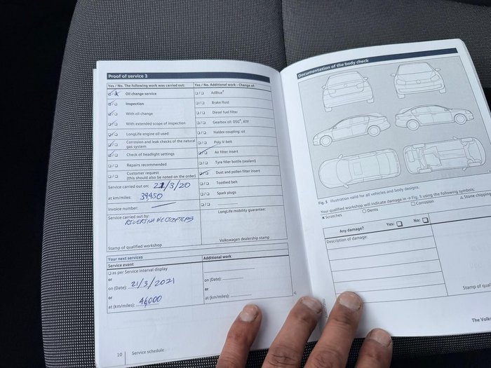 2016 Volkswagen Golf 92TSI Trendline 7 MY17 Pure White