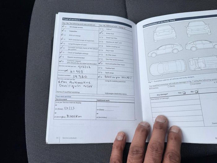 2016 Volkswagen Golf 92TSI Trendline 7 MY17 Pure White