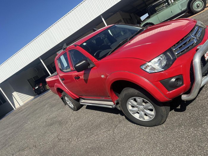 2014 Mitsubishi Triton GLX MN MY15 4X4 Dual Range Red