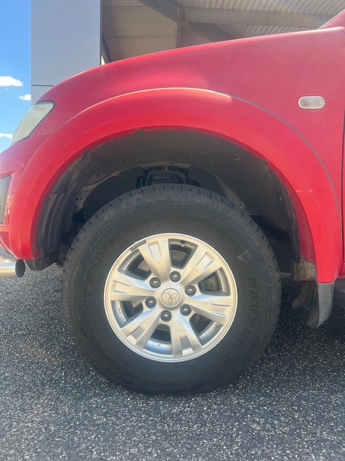 2014 Mitsubishi Triton GLX MN MY15 4X4 Dual Range Red