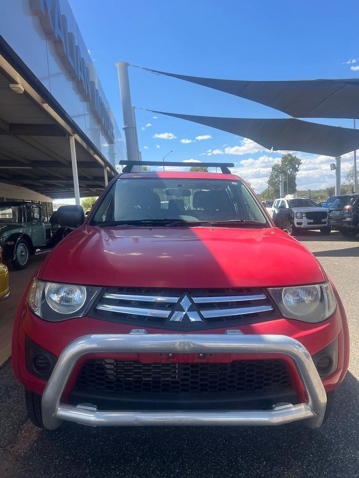 2014 Mitsubishi Triton GLX MN MY15 4X4 Dual Range Red