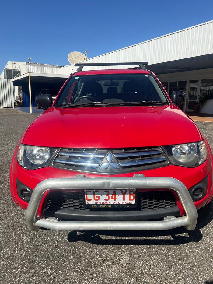 2014 Mitsubishi Triton GLX MN MY15 4X4 Dual Range Red