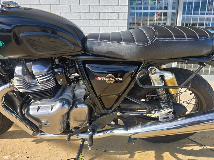 2022 ROYAL ENFIELD (SEE ALSO ENFIEL INTERCEPTOR 650 E5 CUSTOM Black