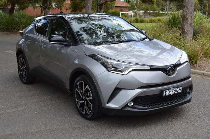 2018 Toyota C-HR Koba NGX10R Shadow Platinum with Black Roof